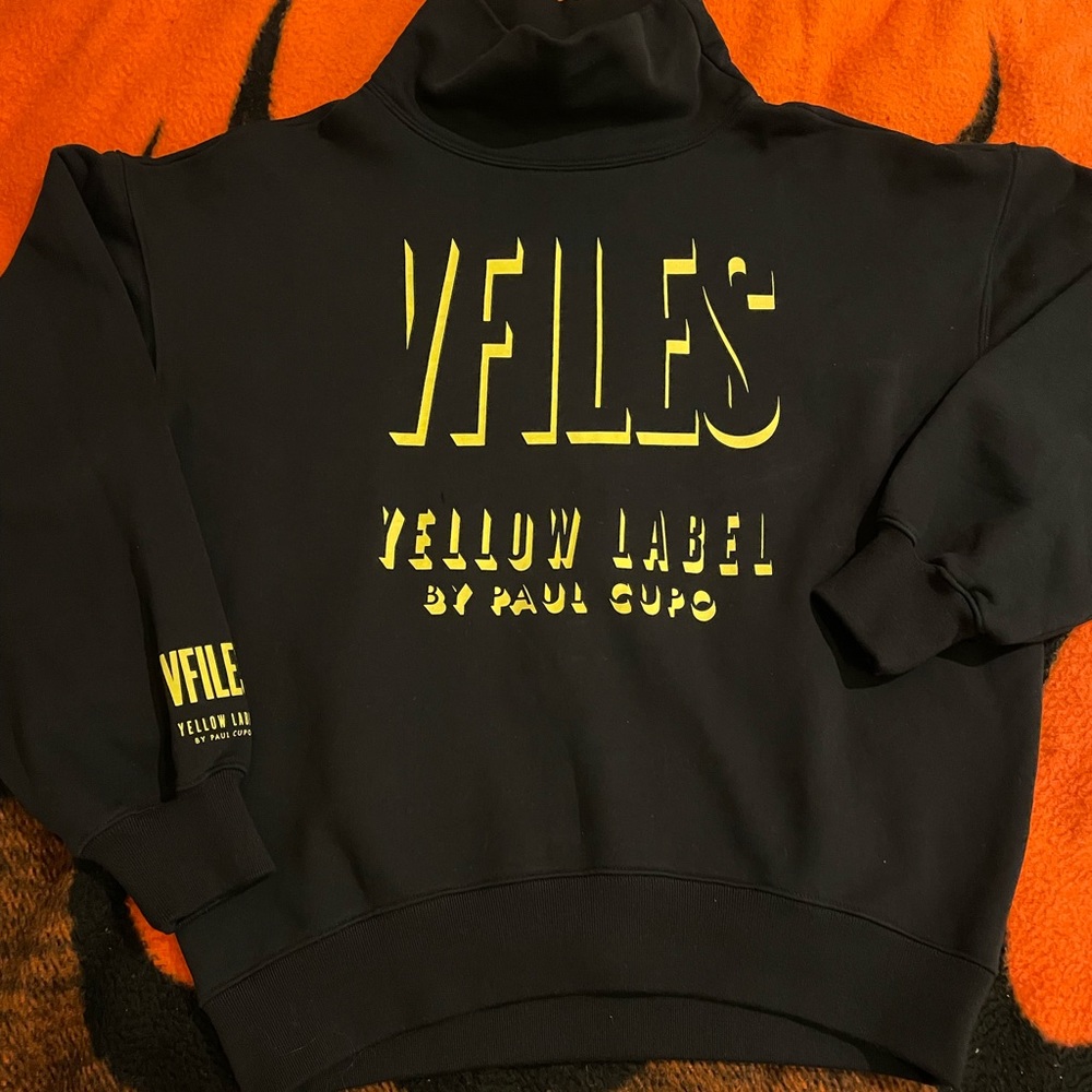 Mens VFILES Turtleneck Sweatshirt Size Large